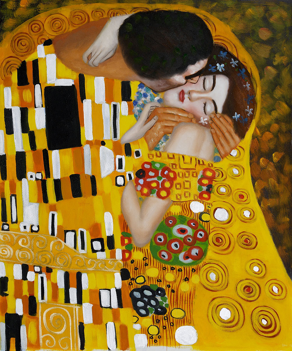 The Kiss by Gustav Klimt